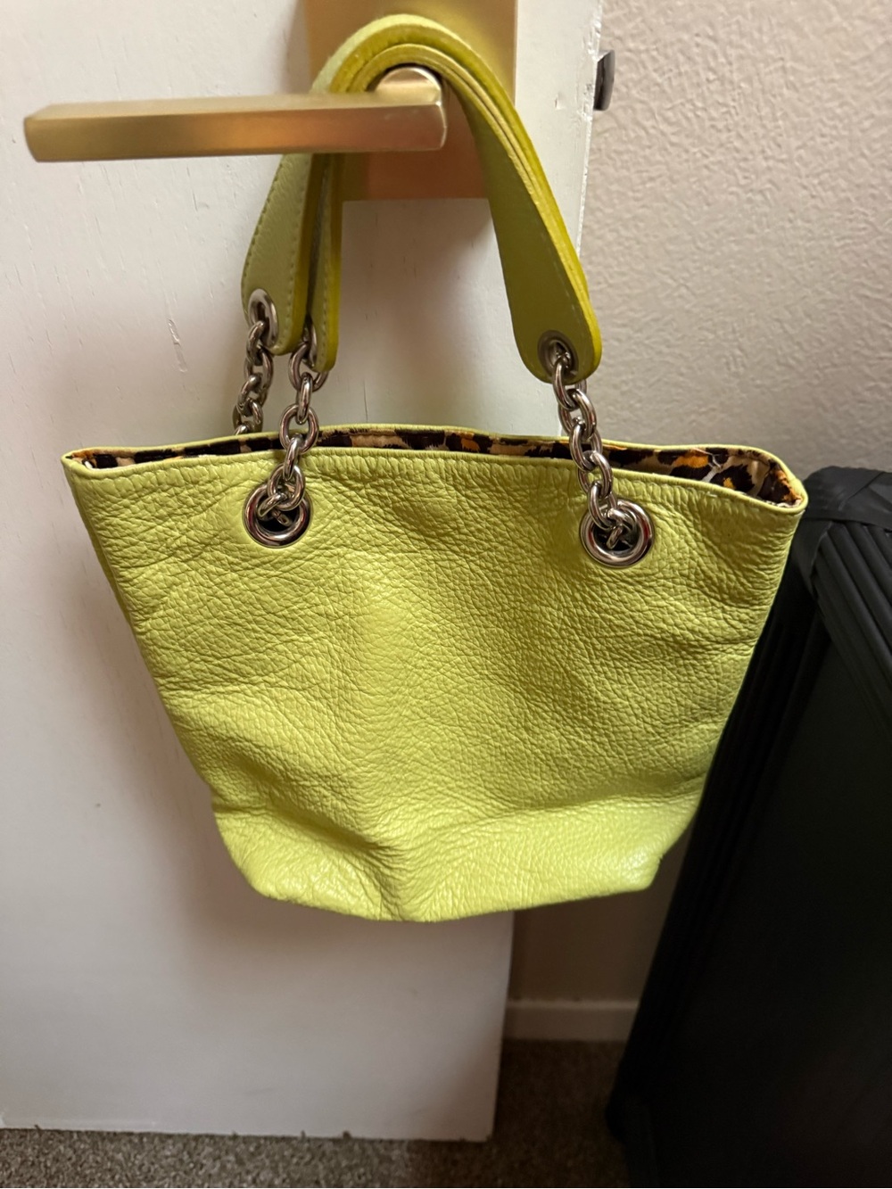 Leather Made in Italy Vintage Bucket Purse